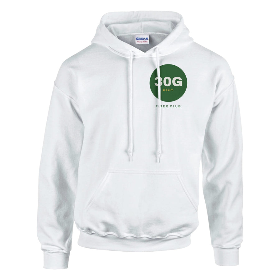 30G Fiber Club Hoodie – Gut Health Membership Pullover