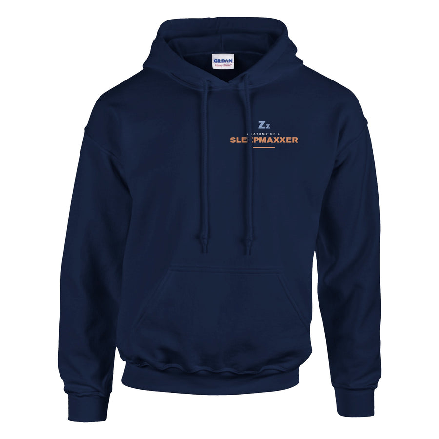 Anatomy of a Sleepmaxxer Hoodie – Sleep Infographic Pullover